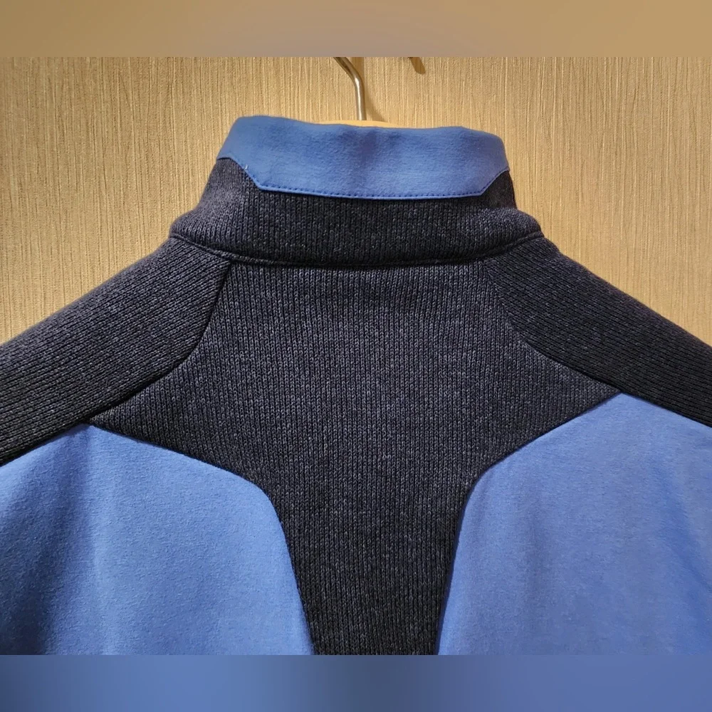 RLX Golf Terry-Paneled Fleece Color Blocked Vest sz M - Picture 9 of 13